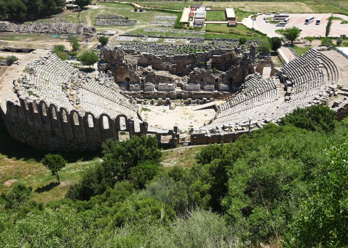 DAILY PERGE, ASPENDOS, MANAVGAT WATERFALL, SIDE TOUR