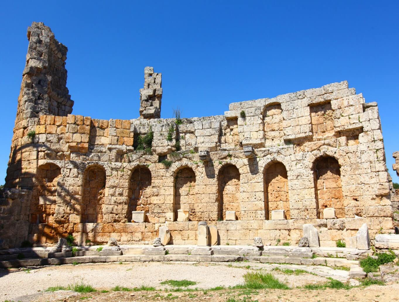 DAILY PERGE, ASPENDOS, MANAVGAT WATERFALL, SIDE TOUR