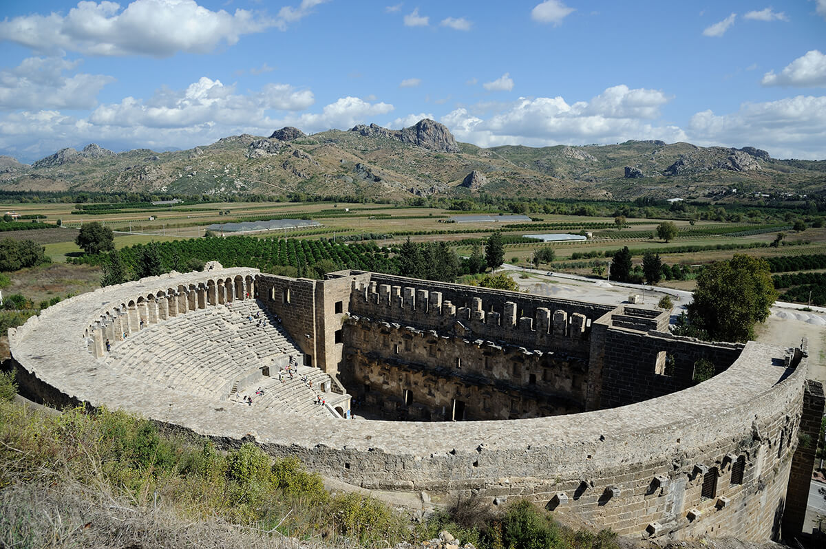 DAILY PERGE, ASPENDOS, MANAVGAT WATERFALL, SIDE TOUR